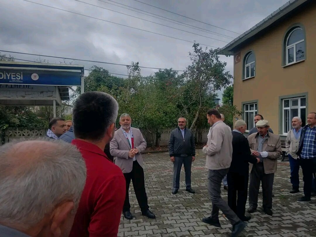 Terme'de Miting Değil Mahalle Ziyareti 