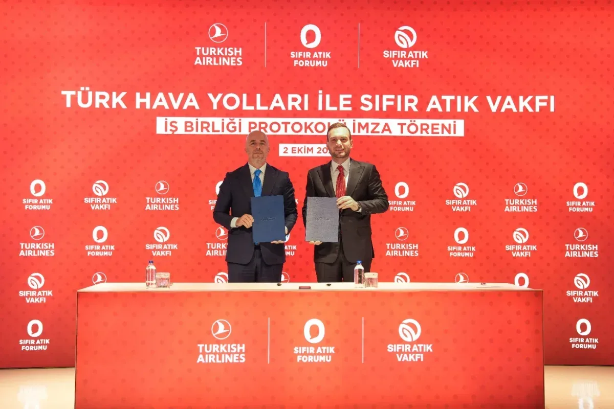 Sıfır Atık Vakfı ile THY arasında sürdürülebilir havacılık için stratejk iş birliği