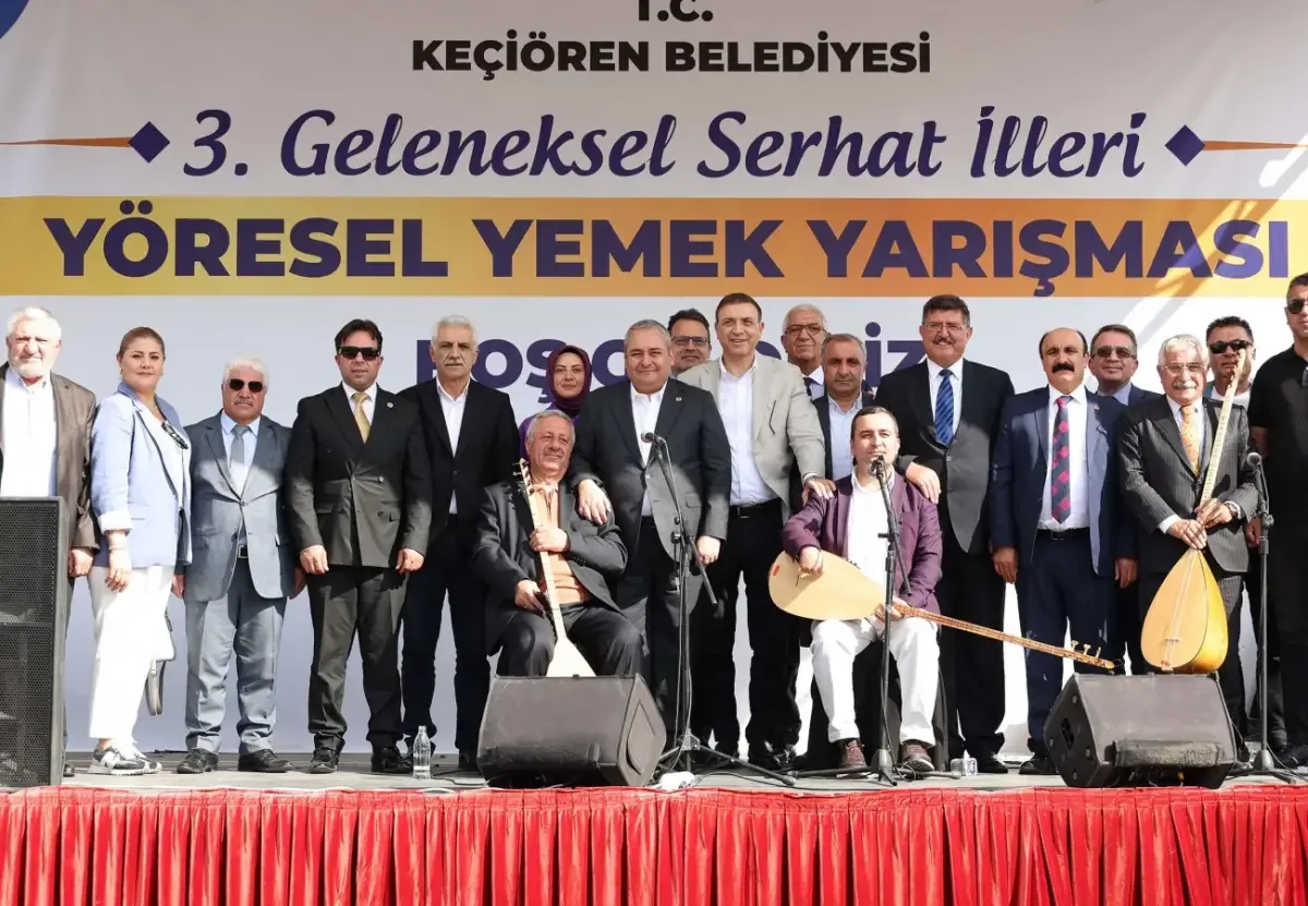 Ankara Keçiören’de yöresel lezzetler yarışıyor