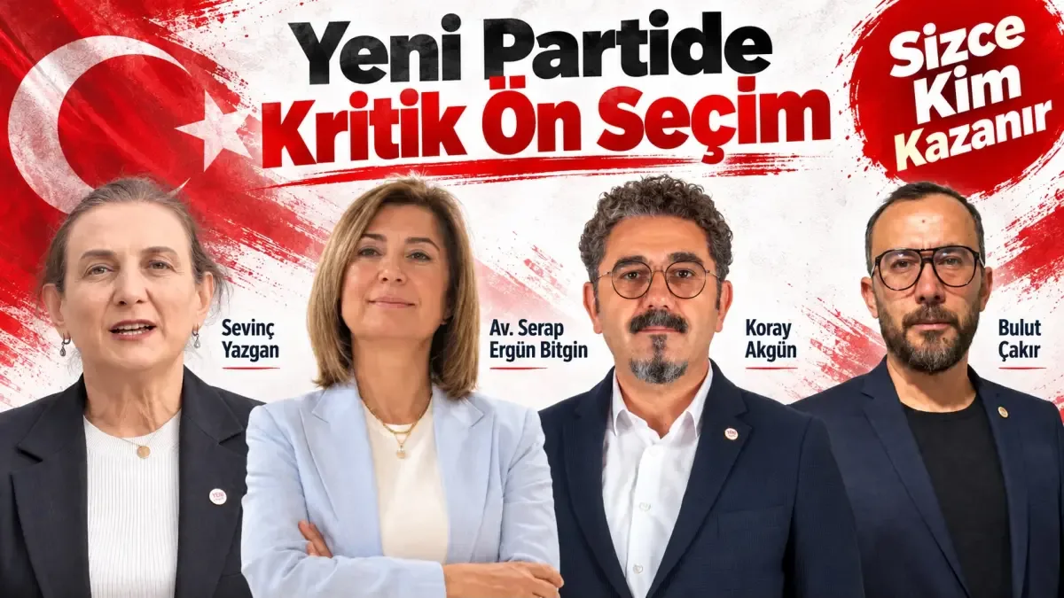 Yeni Parti Uşak’ta il başkanını belirlemek için ön seçime gidiyor