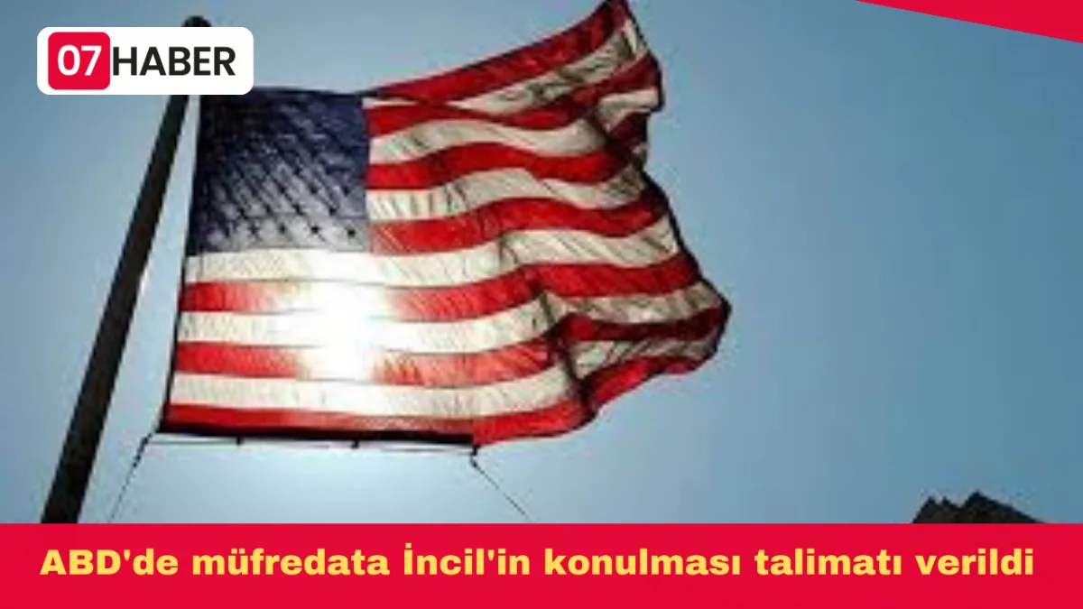 ABD'de müfredata İncil'in konulması talimatı verildi