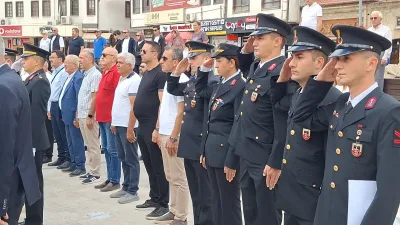 30 Ağustos Zafer Bayramının 104. Yıl dönümü törenle kutlaması